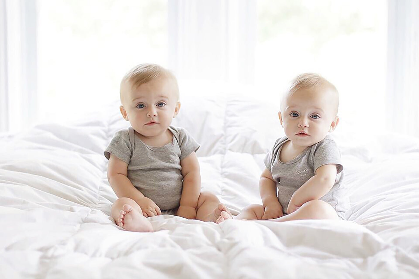 Adorable 3 months old twins - Babies Are Beautiful