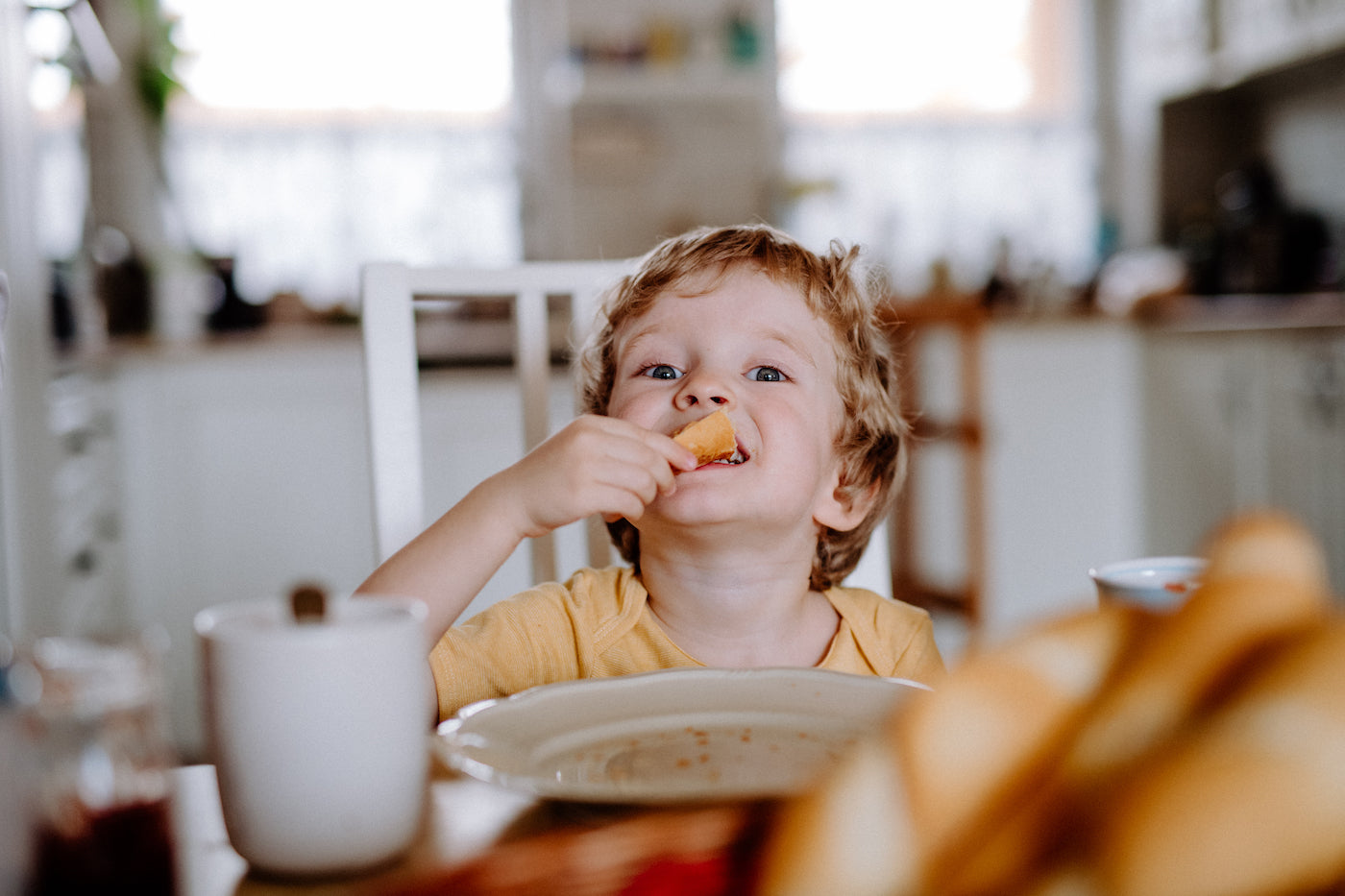 A Toddler Serving Size of Milk