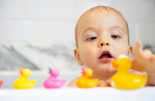 How to Clean Bath Toys