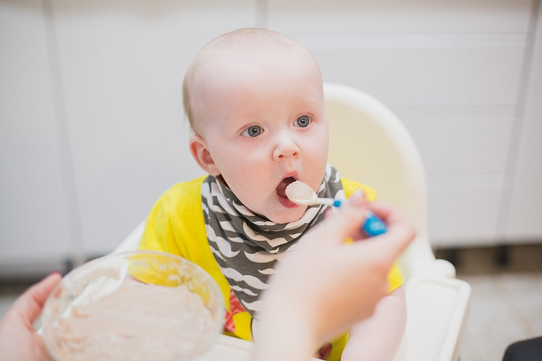 6 month baby rice cereal