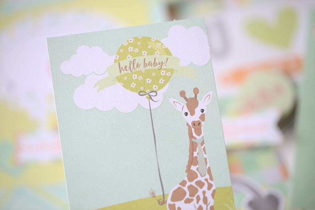 easy baby cards shower ideas